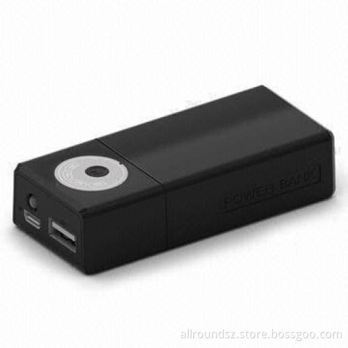 Power Bank for Emergency Using, 5,200mAh Capacity for iPad and iPhone, 1A Output Current